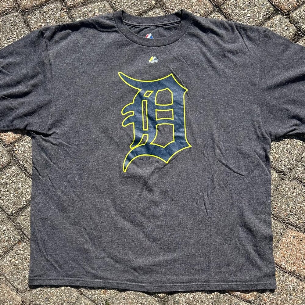Detroit Tigers MLB Baseball T Shirt Sz 2XL